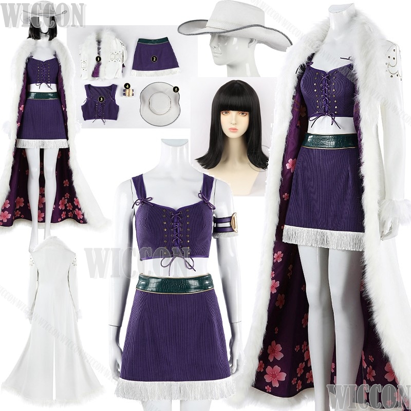 Cosplay Anime White Hair - Fantasia de Cosplay Nico Anime Movie