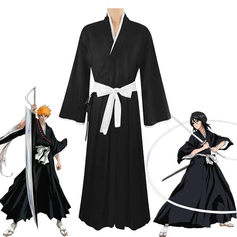 Anime Cosplay Kimono - Cosplay de Anime 2026 Rukia Kurosaki