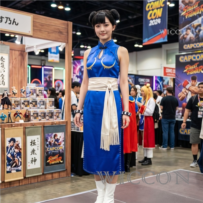 Live Action Anime Cosplay - Fantasia Sexy Chun Li de Street