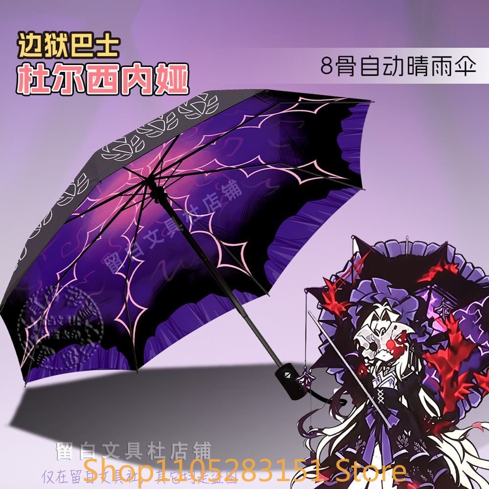 Cosplay Anime Solo - Guarda-chuva Portátil Dobrável Automático de Oito