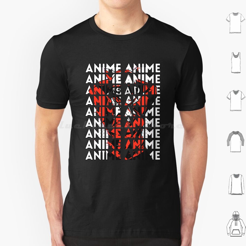 Anime Cosplay Girl Ideas - Camiseta de Algodão com Estampa DIY