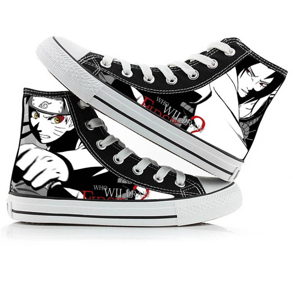 Tênis de Lona Cano Alto Naruto - Anime Cosplay Girl Ideas avaliação e preço