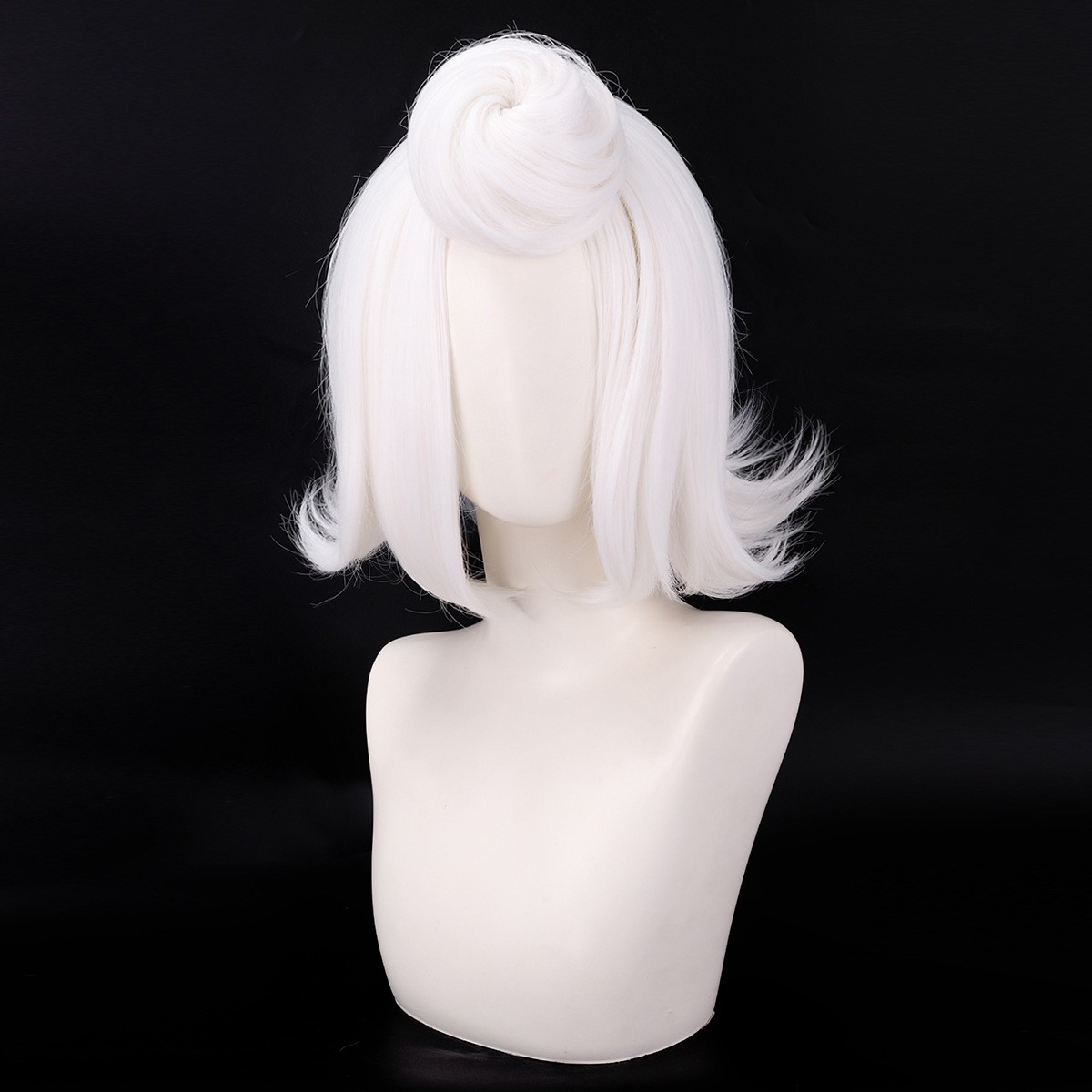 Peruca de Cosplay Anime Hazbin - Cosplay Anime White Hair avaliação e preço