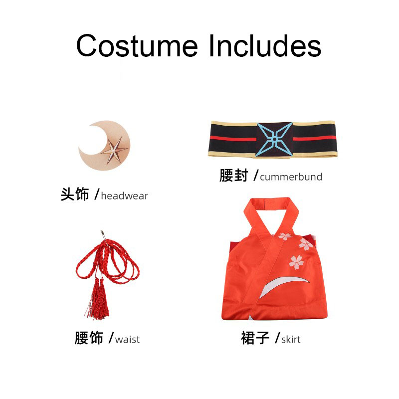 Conjunto de Kimono Cosplay da  - Anime Cosplay Kimono avaliação e preço