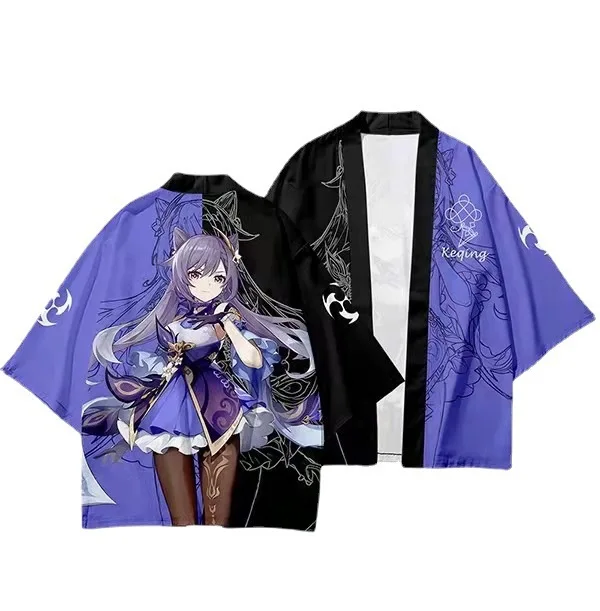 Genshin impacto kaedehara kazu - Anime Cosplay Kimono avaliação e preço