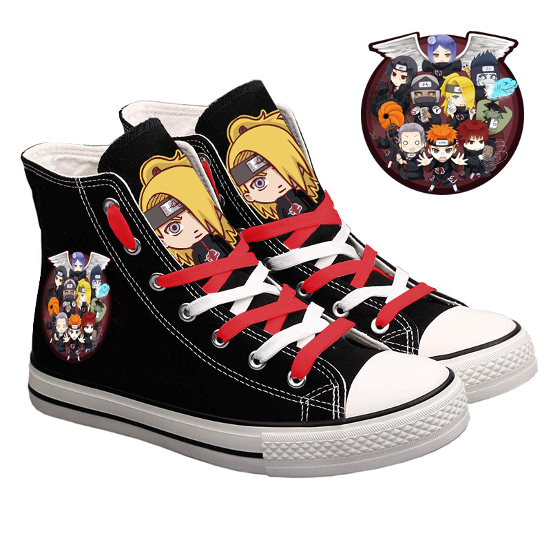 Tênis de Lona Cano Alto Naruto - Anime Cosplay Girl Ideas avaliação e preço