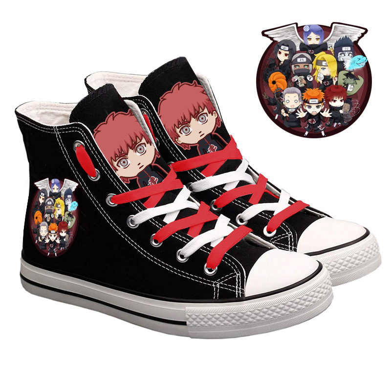 Tênis de Lona Cano Alto Naruto - Anime Cosplay Girl Ideas avaliação e preço