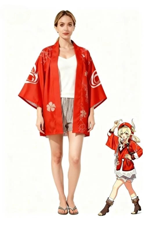 Kimono e Capa de Cosplay Gensh - Anime Cosplay Kimono avaliação e preço