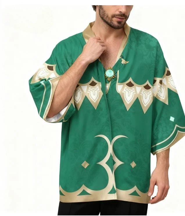 Kimono e Capa de Cosplay Gensh - Anime Cosplay Kimono avaliação e preço