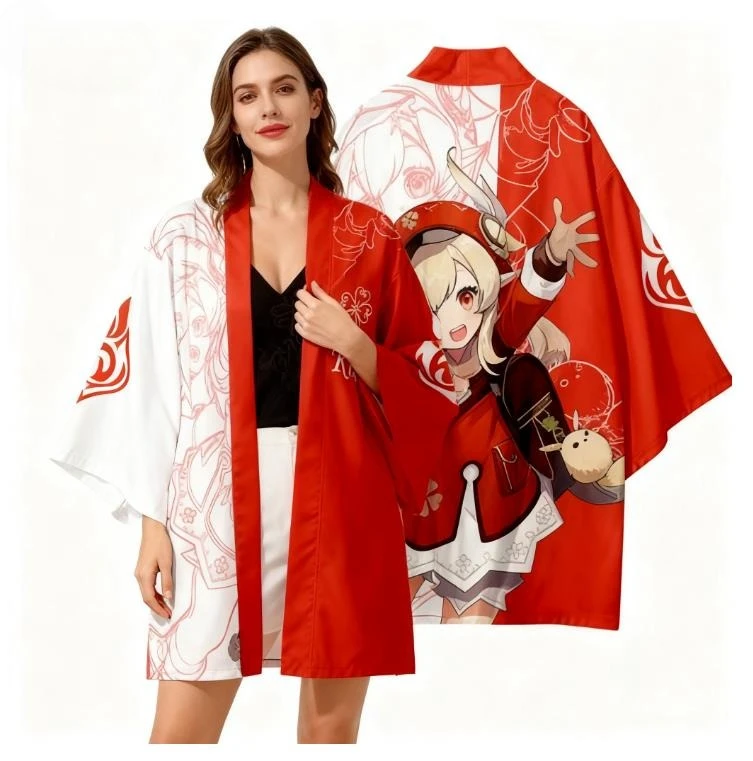 Kimono e Capa de Cosplay Gensh - Anime Cosplay Kimono avaliação e preço