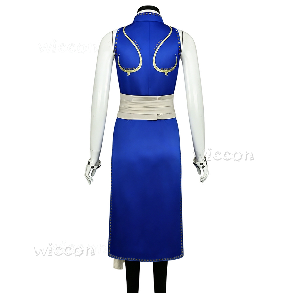 Fantasia Sexy Chun Li de Stree - Live Action Anime Cosplay avaliação e preço