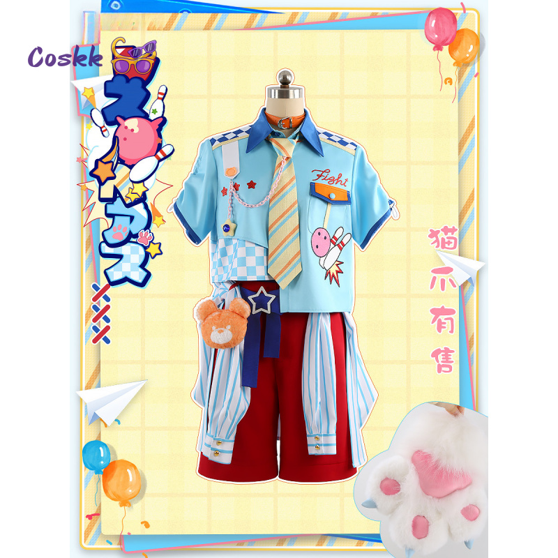 Fantasia de Cosplay de Ensembl - Anime Cosplay Dress For Men avaliação e preço