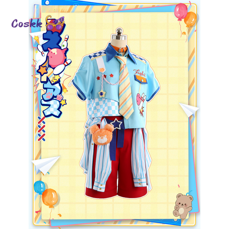 Fantasia de Cosplay de Ensembl - Anime Cosplay Dress For Men avaliação e preço