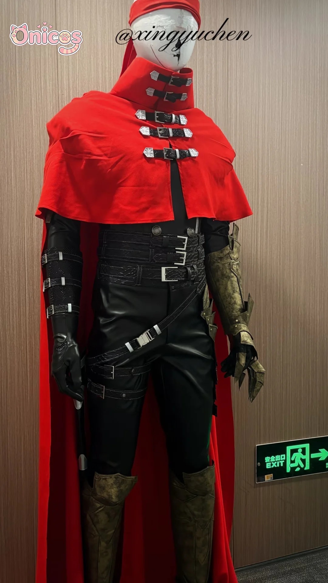 Final Fantasy 7 Vincent Valent - Anime Cosplay Dress For Men avaliação e preço