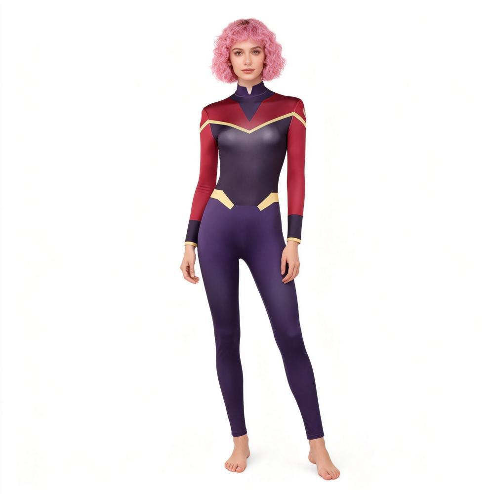 Fantasia de Cosplay Invencível - Anime Cosplay Jumpsuit avaliação e preço