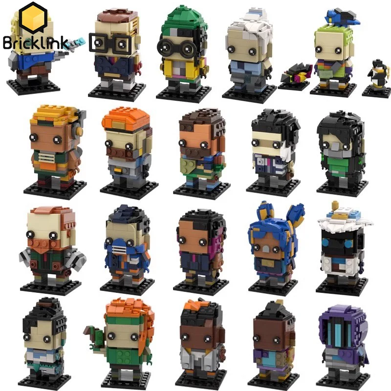 Bricklink idéias jogo valorant - Anime Cosplay Ideas Male avaliação e preço