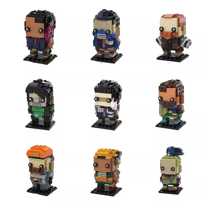 Bricklink idéias jogo valorant - Anime Cosplay Ideas Male avaliação e preço
