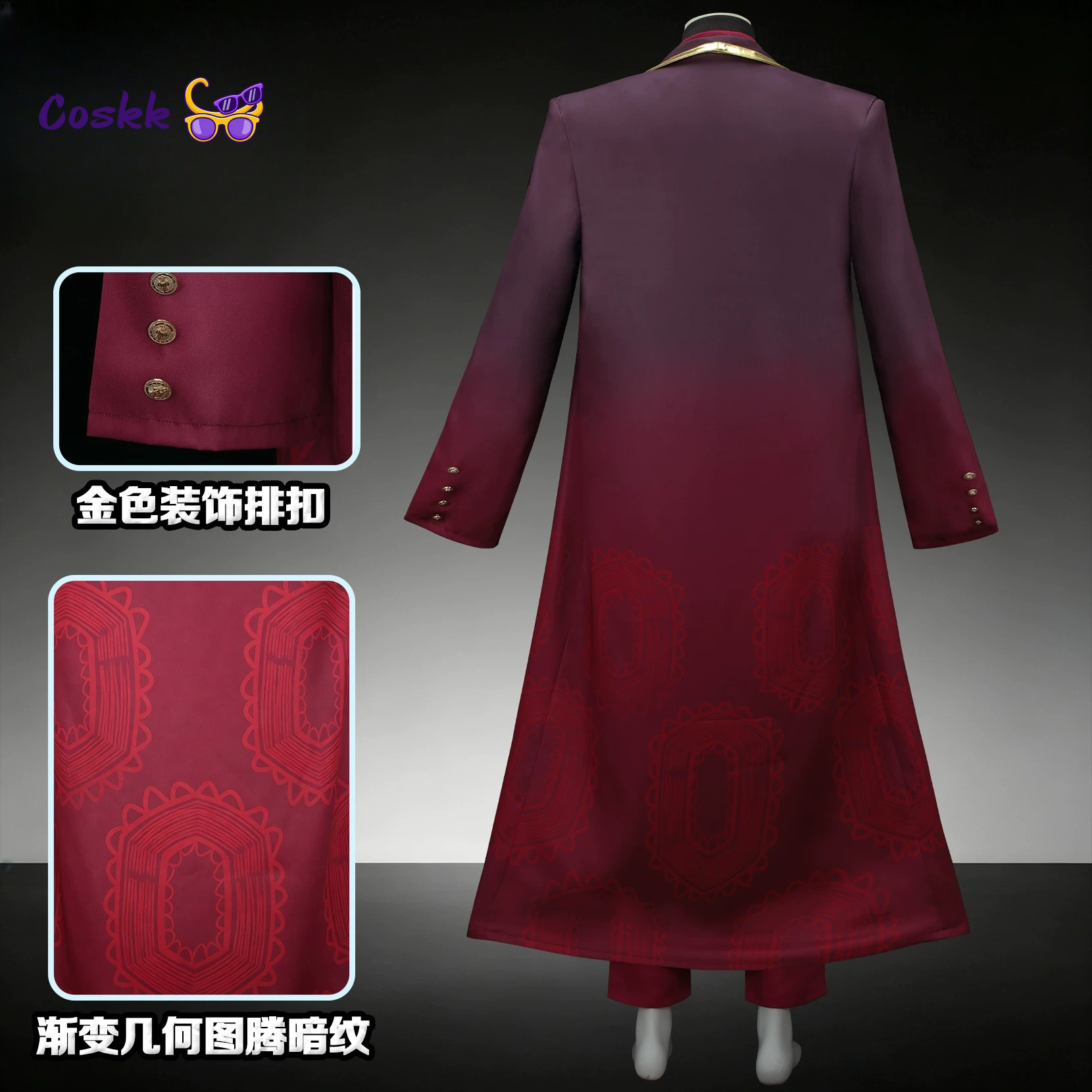 Fantasia de cosplay de Dong So - Anime Cosplay Dress For Men avaliação e preço