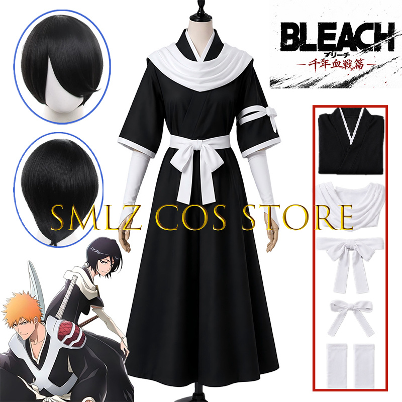 2026 TYBW Rukia Cosplay Kuchik - Anime Cosplay Kimono avaliação e preço